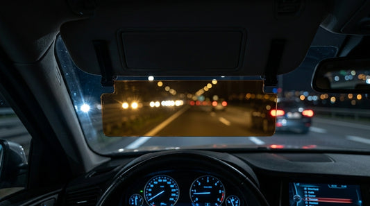 Extensor Anti-Deslumbramiento para Visera de Coche | Protección Solar Día y Noche
