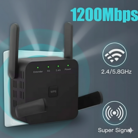 300Mbps/1200Mbps 5G Wi-Fi Repeater and Extender